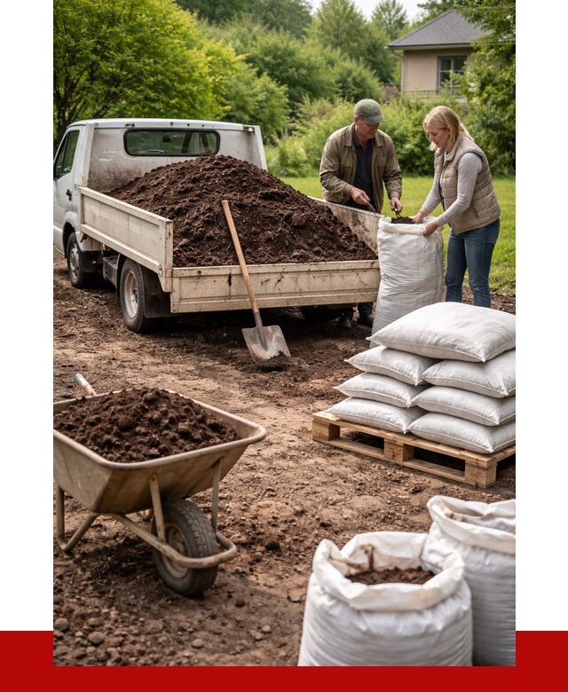 Перегной в мешках с доставкой в Лобне от 2272 р. | ПРОНЕРУДЛбн