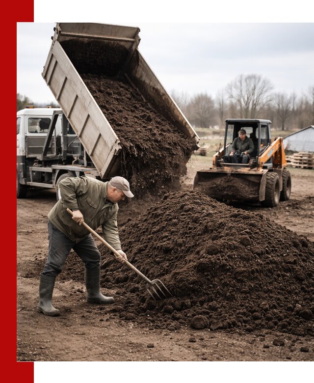Доставка и продажа перегноя в Лобне быстро и дешево