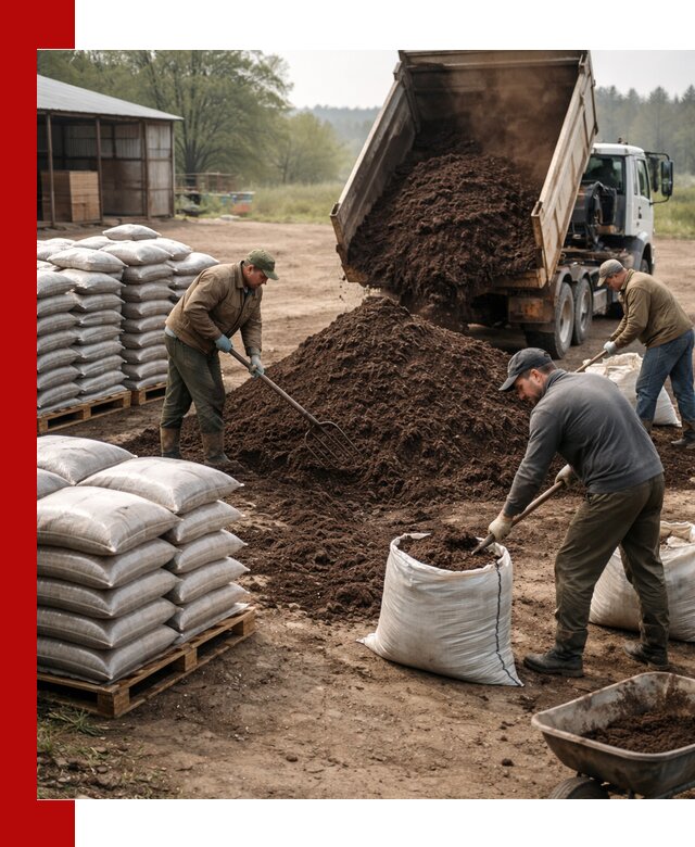 Доставка компоста оптом и в розницу в Лобне