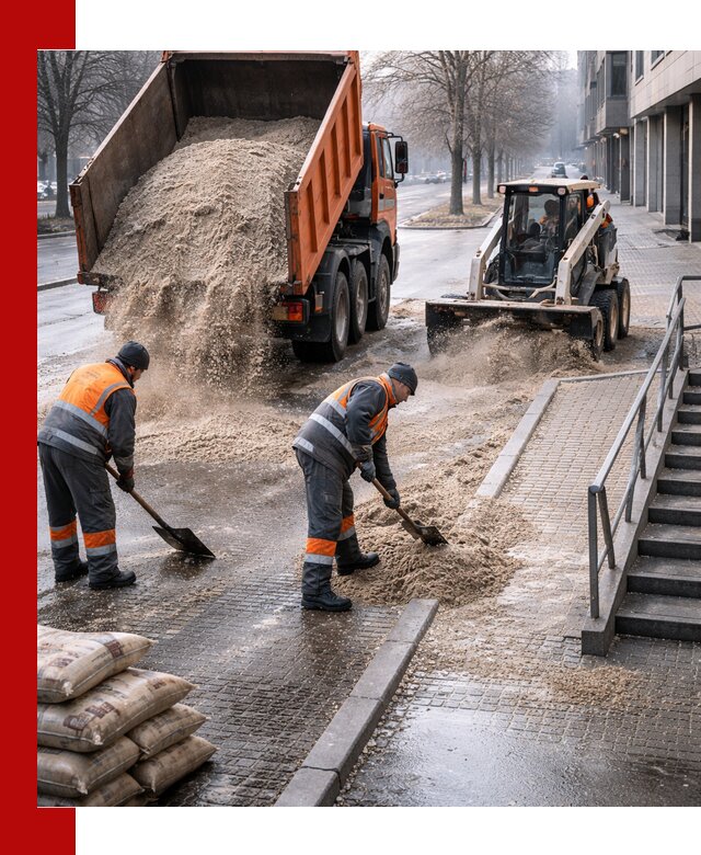 Поставка противогололедных материалов в Лобне