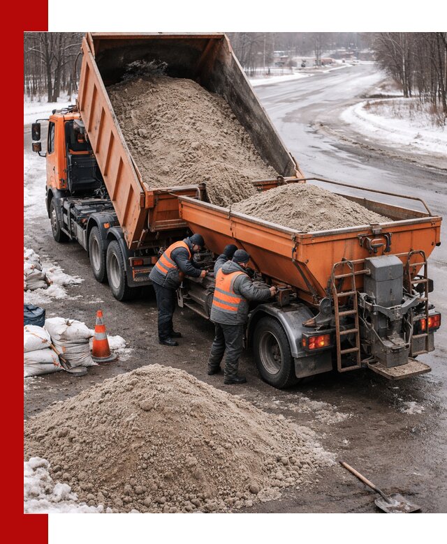 Поставка и вывоз пескосоля в Лобне оптом и в розницу