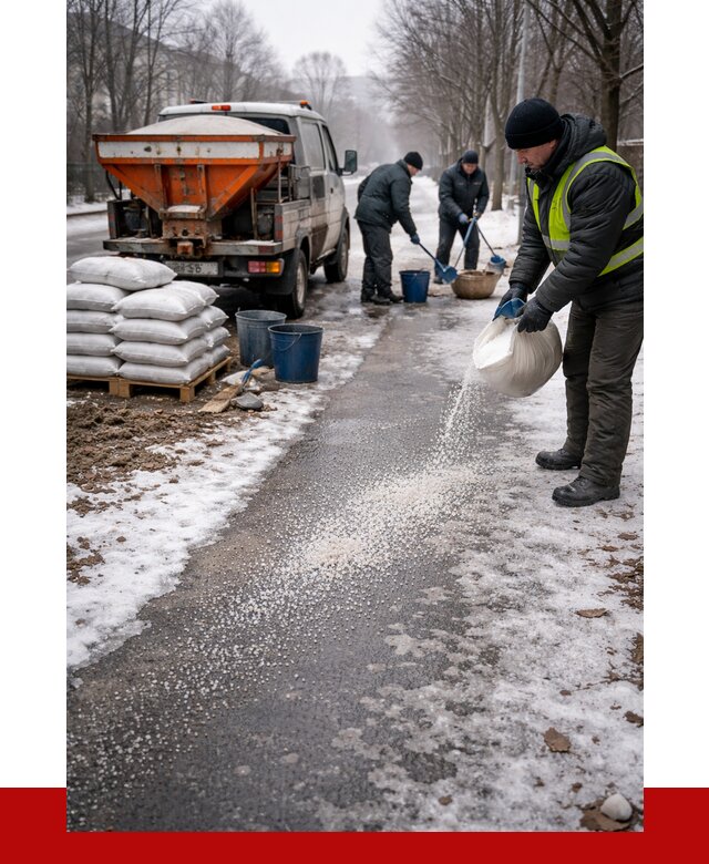 Реагент против гололеда в Лобне с доставкой от 4647 р. | ПРОНЕРУДЛбн