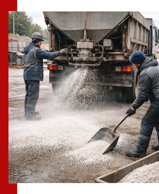 Доставка и продажа хлористого кальция в Лобне