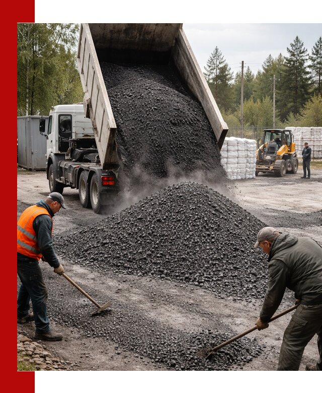 Доставка и продажа асфальтного гранулята в Лобне