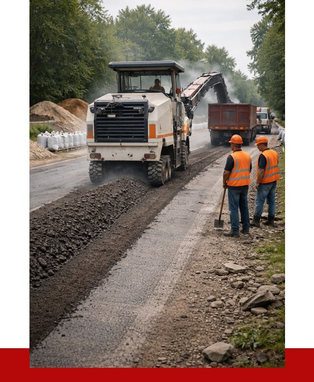 Фрезерованный асфальт в Лобне от 2272 р./куб. | ПРОНЕРУДЛбн