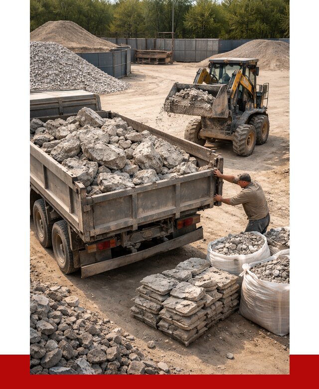 Купить бой бетона с доставкой в Лобне от 4956 р. | ПРОНЕРУДЛбн