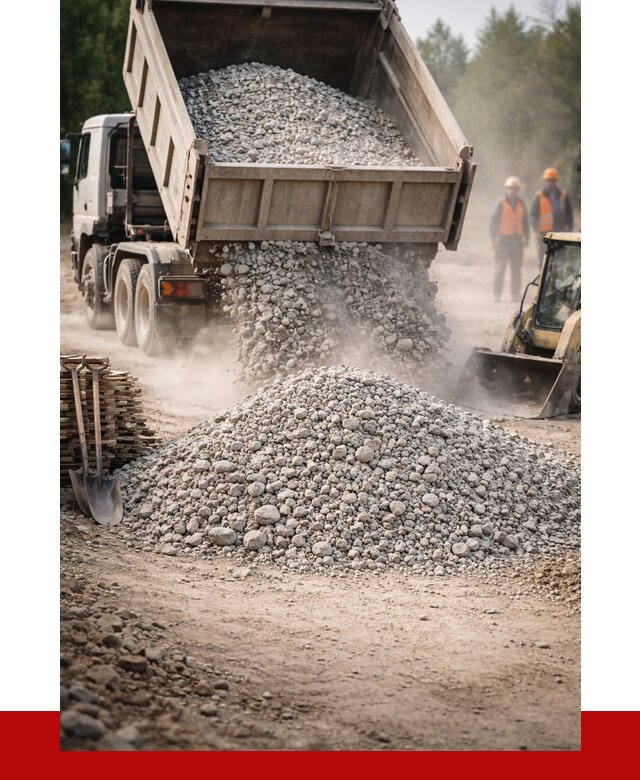 Купить дробленый бетон в Лобне от 1755 р./куб | ПРОНЕРУДЛбн