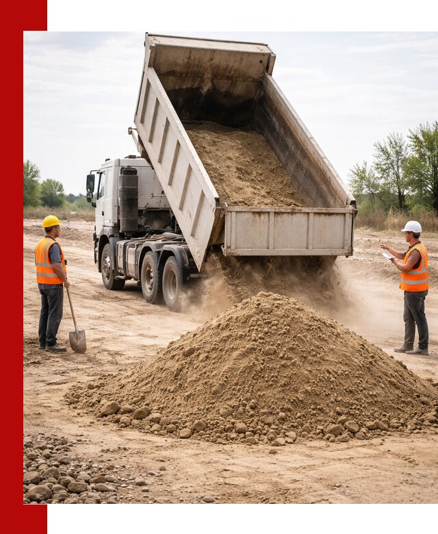 Доставка самосвалом 15 кубов в Лобне за город и по городу