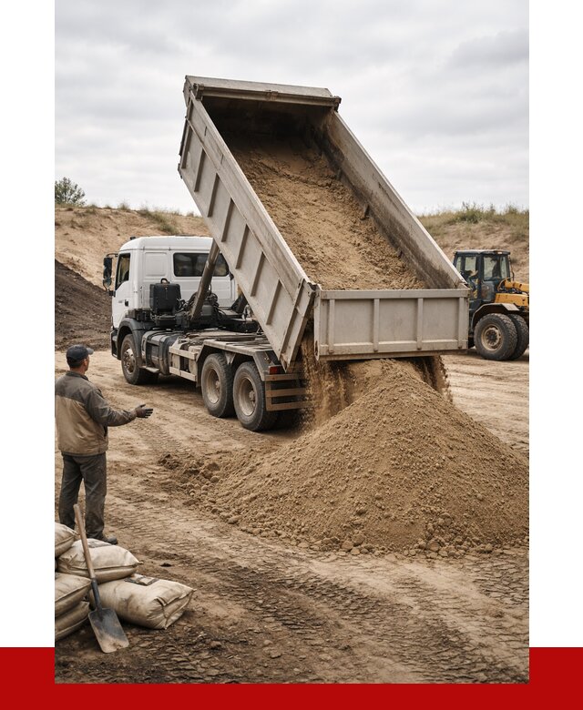 Доставка самосвалом 20 кубов в Лобне от 7745 р. | ПРОНЕРУДЛбн