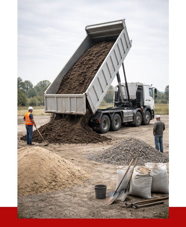 Доставка самосвалом 30 кубов в Лобне от 8777 р. | ПРОНЕРУДЛбн