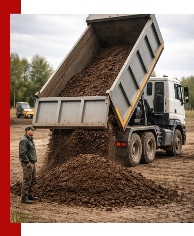 Аренда самосвала с водителем в Лобне для сыпучих грузов и навоза