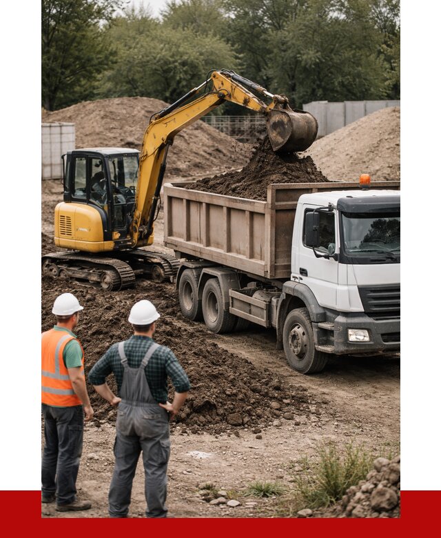 Вывоз грунта в Лобне от 4647 р. самосвалом | ПРОНЕРУДЛбн