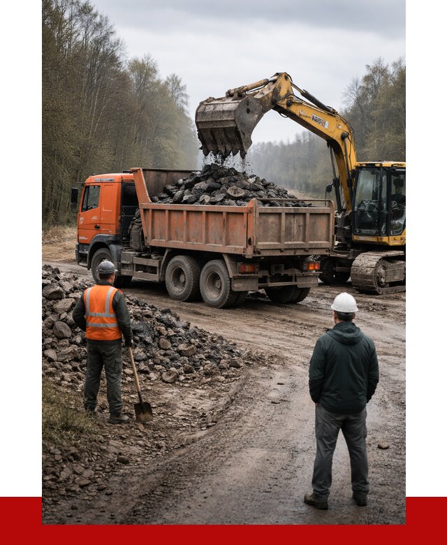Вывоз асфальта в Лобне от 4647 р. самосвалом ПРОНЕРУДЛбн