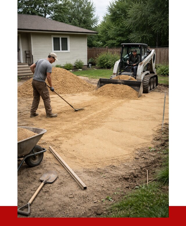 Отсыпка участка песком в Лобне, от 2582 р., ПРОНЕРУДЛбн